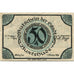 Billet, Allemagne, Buxtehude Stadt, 50 Pfennig, personnage, 1920, 1920-10-01