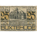 Banknote, Germany, Buxtehude Stadt, 25 Pfennig, personnage, 1920, 1920-10-01