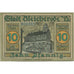 Banknote, Germany, Bleicherode am Harz Stadt, 10 Pfennig, personnage, 1921