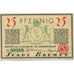 Banknote, Germany, Bremen Finanzdeputation, 25 Pfennig, place, 1921, 1921-09-15