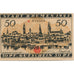 Banknote, Germany, Bremen Finanzdeputation, 50 Pfennig, personnage, 1921