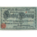 Banconote, Germania, Bremen Finanzdeputation, 50 Pfennig, Batiment, 1917