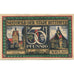 Billet, Allemagne, Bitterfeld Stadt, 50 Pfennig, village 1, 1921, SUP