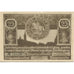 Nota, Alemanha, Burgel Stadt, 25 Pfennig, personnage 1, 1921, 1921-05-28