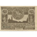 Geldschein, Deutschland, Burgel Stadt, 75 Pfennig, personnage 1, 1921