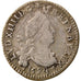 Francja, Louis XIV, 4 Sols 2 Deniers, 4 Sols aux 2 L, 1694, Montpellier, Srebro