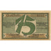 Banknote, Germany, Suderode im Harz Gemeinde, 75 Pfennig, personnage 3, 1921