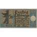 Banknote, Germany, Berlin Stadt, 50 Pfennig, Maison, 1921, 1921-09-09