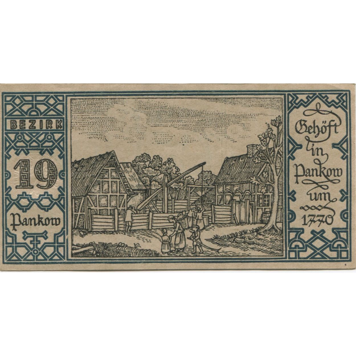 Banknote, Germany, Berlin Stadt, 50 Pfennig, Maison, 1921, 1921-09-09