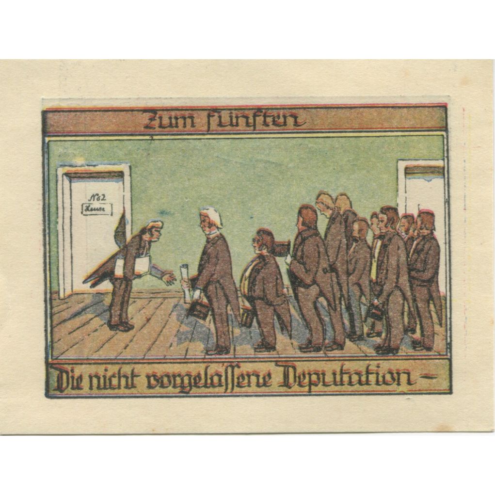 Banknote, Germany, Burgsteinfurt Stadt, 50 Pfennig, personnage 2, 1923