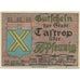 Banknote, Germany, Castrop Stadt, 50 Pfennig, cavalier, 1921, 1921-03-24