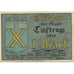 Banknote, Germany, Castrop Stadt, 1 Mark, personnage, 1921, 1921-03-24