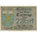 Banknote, Germany, Castrop Stadt, 2 Mark, cavalier, 1921, 1921-03-24, AU(55-58)