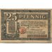 Banknote, Germany, Bitburg Stadt, 25 Pfennig, Batiment, 1920, 1920-04-01