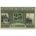 Banknote, Germany, Cuxhaven Stadt, 25 Pfennig, bateau, 1920, 1920-12-31