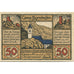 Banknote, Germany, Camp Bornhofen Gemeinde, 50 Pfennig, personnage, 1921