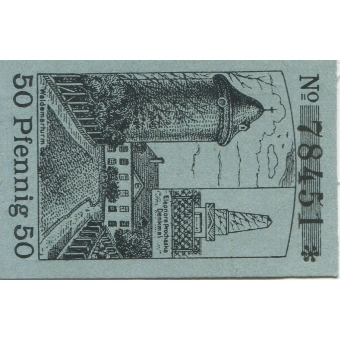 Banknote, Germany, Dannenberg Stadt, 50 Pfennig, Batiment, 1923, 1923-01-01
