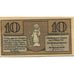 Banknote, Germany, Camburg a.d. Saale Stadt, 10 Pfennig, paysage, 1921