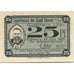 Banknote, Germany, Domitz Stadt, 25 Pfennig, Monument, 1922, 1922-01-02
