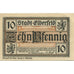 Banknote, Germany, Elberfeld Stadt, 10 Pfennig, Texte, 1920, 1920-03-10