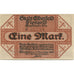 Banknote, Germany, Elberfeld Stadt, 1 Mark, Batiment, 1918, 1918-11-15