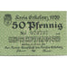 Nota, Alemanha, Erkelenz Kreis, 50 Pfennig, valeur faciale, 1920, 1920-06-24