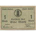Banknote, Germany, Emden Stadt, 1 Mark, Texte, 1919, 1919-02-01, AU(55-58)