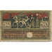 Banknote, Germany, Erfurt Stadt, 50 Pfennig, Texte, 1918, 1918-10-20, EF(40-45)
