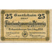 Banknote, Germany, Eckartsberga Thur. Stadt, 25 Pfennig, ruine, 1920