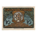 Geldschein, Deutschland, Fallersleben Stadt, 10 Pfennig, personnage, 1921
