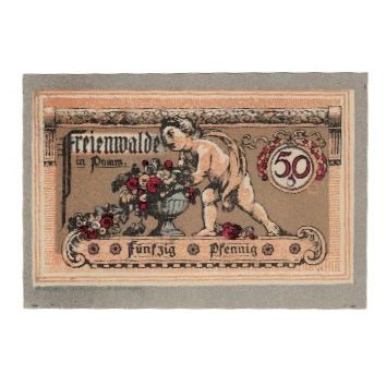 Billet, Allemagne, Freienwalde Stadt, 50 Pfennig, personnage, 1920, SUP