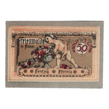 Banknote, Germany, Freienwalde Stadt, 50 Pfennig, personnage 1, 1920, AU(55-58)
