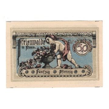 Banknote, Germany, Freienwalde Stadt, 50 Pfennig, personnage, 1921, AU(55-58)