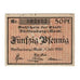 Banconote, Germania, Fürstenberg Stadt, 50 Pfennig, valeur faciale, 1920