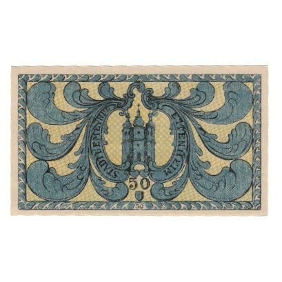 Banknote, Germany, Ettenheim Stadt, 50 Pfennig, valeur faciale, 1919