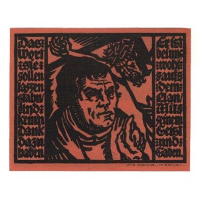 Nota, Alemanha, Erfurt Stadt, 50 Pfennig, personnage 1, 1921, 1921-04-07