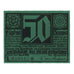 Biljet, Duitsland, Erfurt Stadt, 50 Pfennig, personnage 2, 1921, 1921-04-07