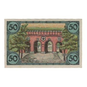 Banknote, Germany, Glogau Stadt, 1/2 Mark, Batiment, 1920, 1920-12-31