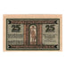 Banknote, Germany, Gernrode a.H. Stadt, 25 Pfennig, Batiment, 1921, 1921-05-09