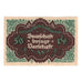 Banknote, Germany, Glatz Städtische Sparkasse, 50 Pfennig, personnage 2, 1921