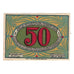Banknote, Germany, Gnarrenburg Gemeinde, 50 Pfennig, ruine, undated (1921)