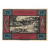 Banknote, Germany, Hessisch Oldendorf Stadt, 75 Pfennig, personnage, 1921