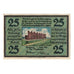 Banknote, Germany, Haltern Stadt, 25 Pfennig, personnage, 1921, 1921-06-01