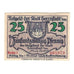 Banknote, Germany, Herrnstadt Stadt, 25 Pfennig, Batiment, undated (1920)