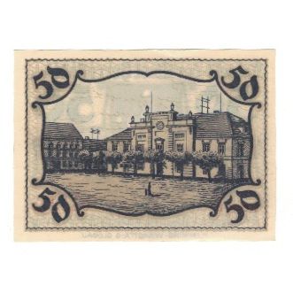 Banknote, Germany, Herrnstadt Stadt, 50 Pfennig, Batiment, undated (1920)