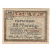 Billet, Allemagne, Husum Stadt, 50 Pfennig, Batiment, undated (1920), SUP