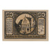 Banknote, Germany, Harburg Kreissparkasse, 50 Pfennig, paysage, 1921
