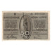 Banknote, Germany, Horn Amtsgemeinde, 50 Pfennig, personnage, 1921, 1921-12-31