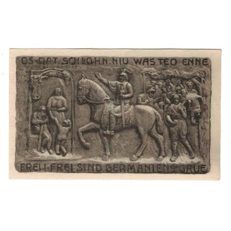 Banknote, Germany, Horn Amtsgemeinde, 50 Pfennig, personnage 1, 1921