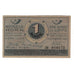 Biljet, Duitsland, Horn Stadt, 1 Mark, personnage, 1921, 1921-12-31, SUP